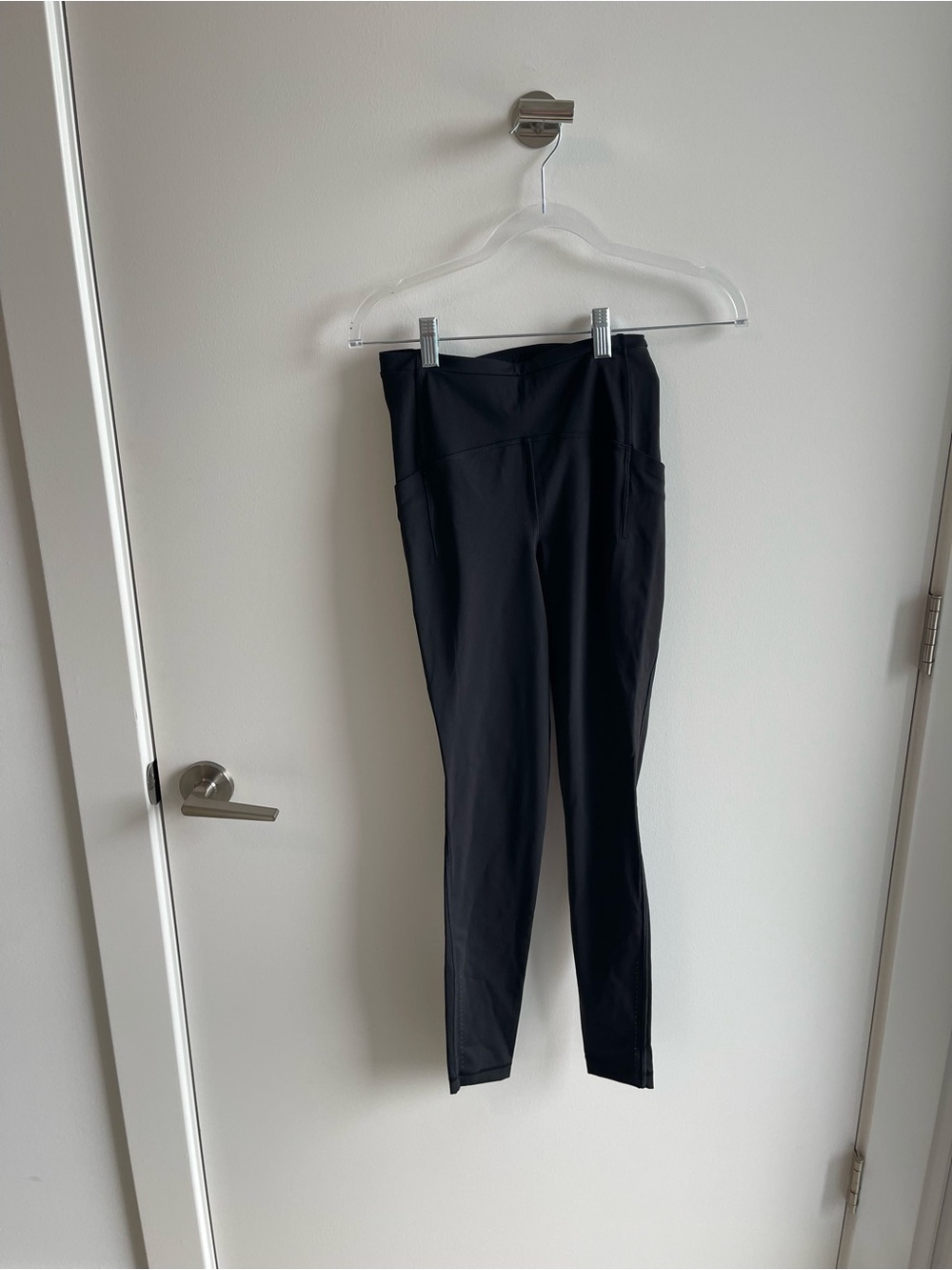 Lululemon Black High-Waist Active Leggings With Pockets